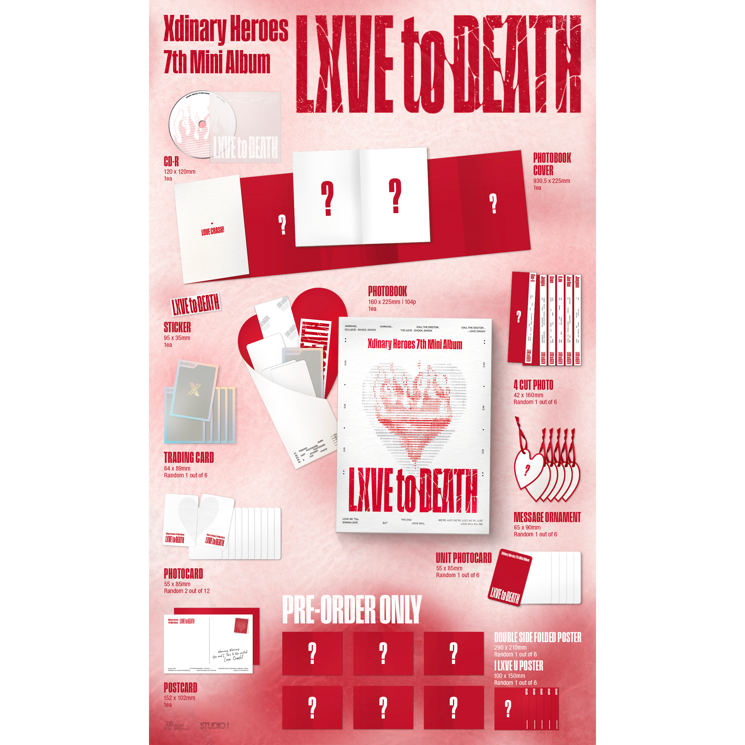 Xdinary Heroes - LXVE to DEATH (Love Sick ver.)