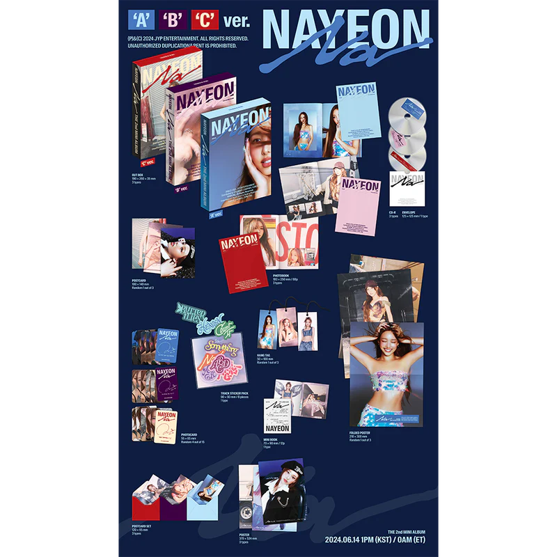 NAYEON - The 2nd Mini Album 'NA' (A Ver.)