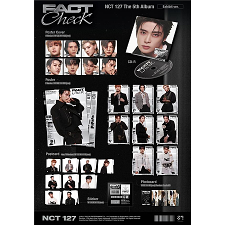 NCT 127 - The 5th Album 'Fact Check' (Exhibit ver.)
