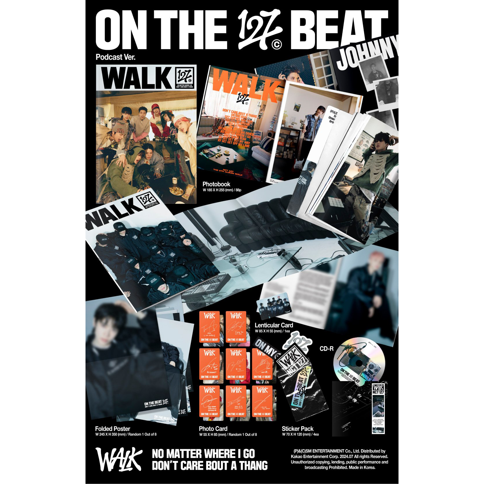 NCT 127 - The 6th Album 'Walk' (Podcast Ver.)