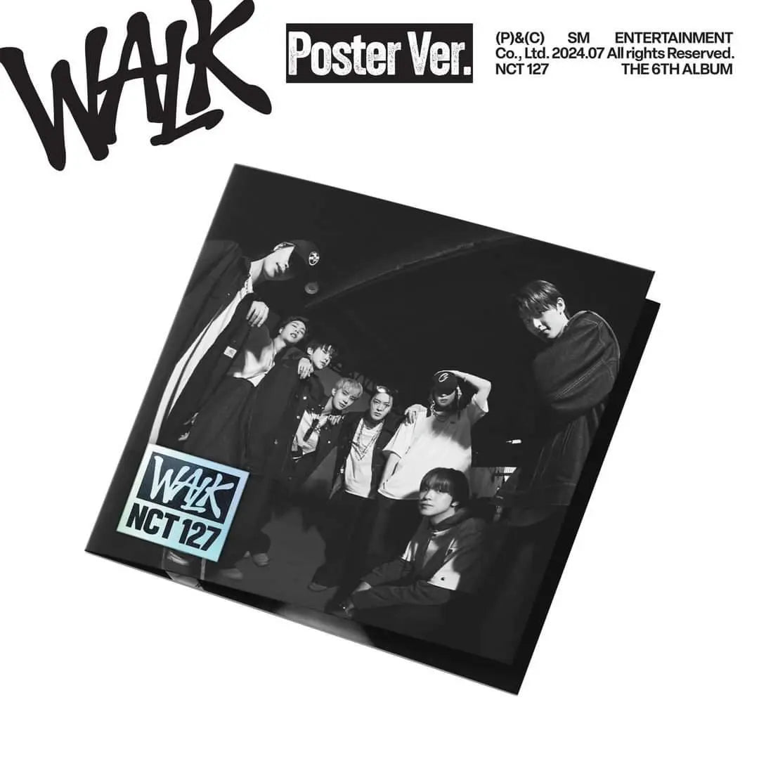 NCT 127 - The 6th Album 'Walk' (Poster Ver.)