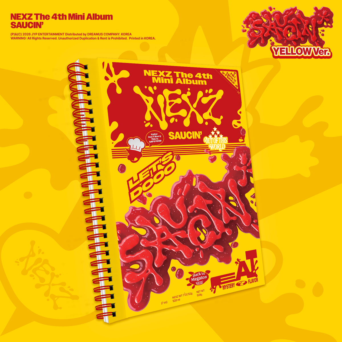 NEXZ - SAUCIN’ (YELLOW VER.)