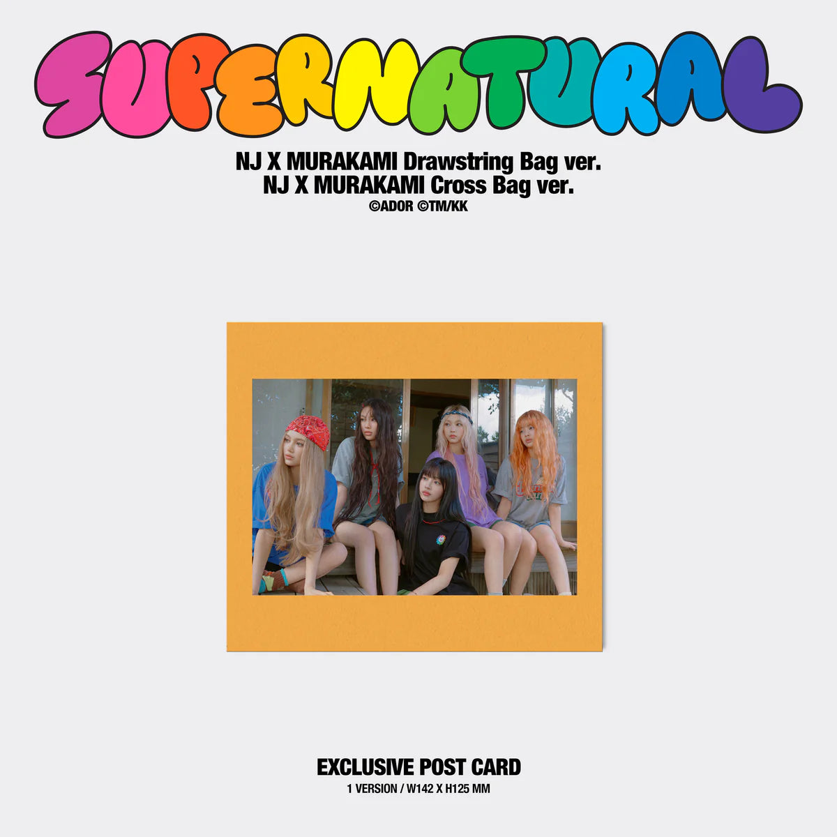 NewJeans - 'Supernatural' NJ X MURAKAMI (Cross Bag ver.)