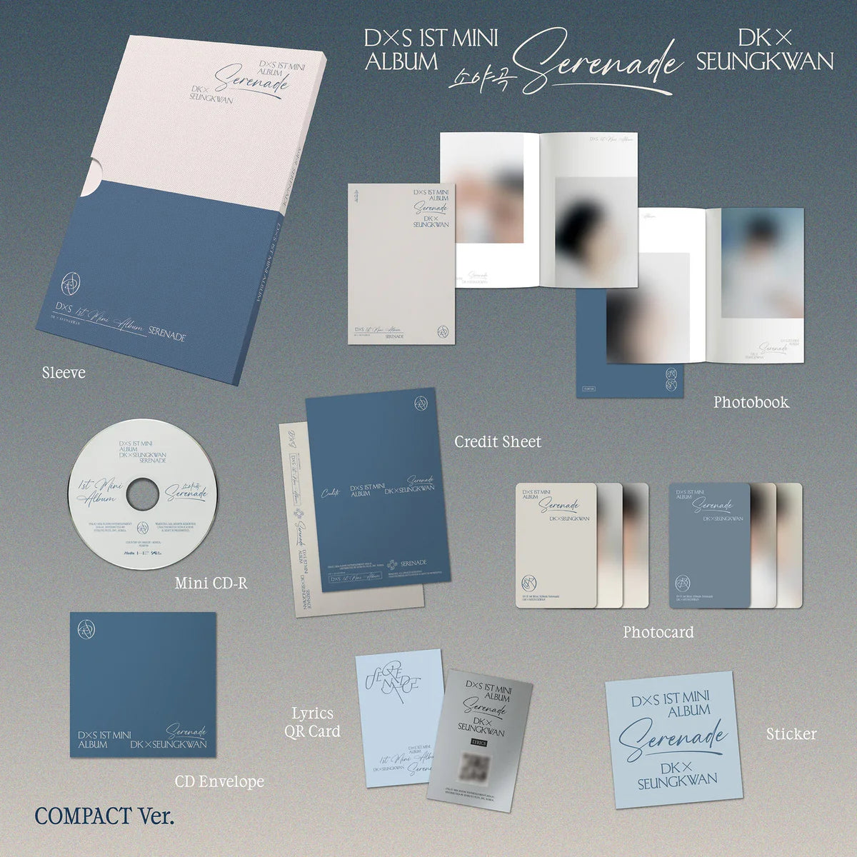 DxS - 1st Mini Album ‘Serenade’ (COMPACT Ver.)
