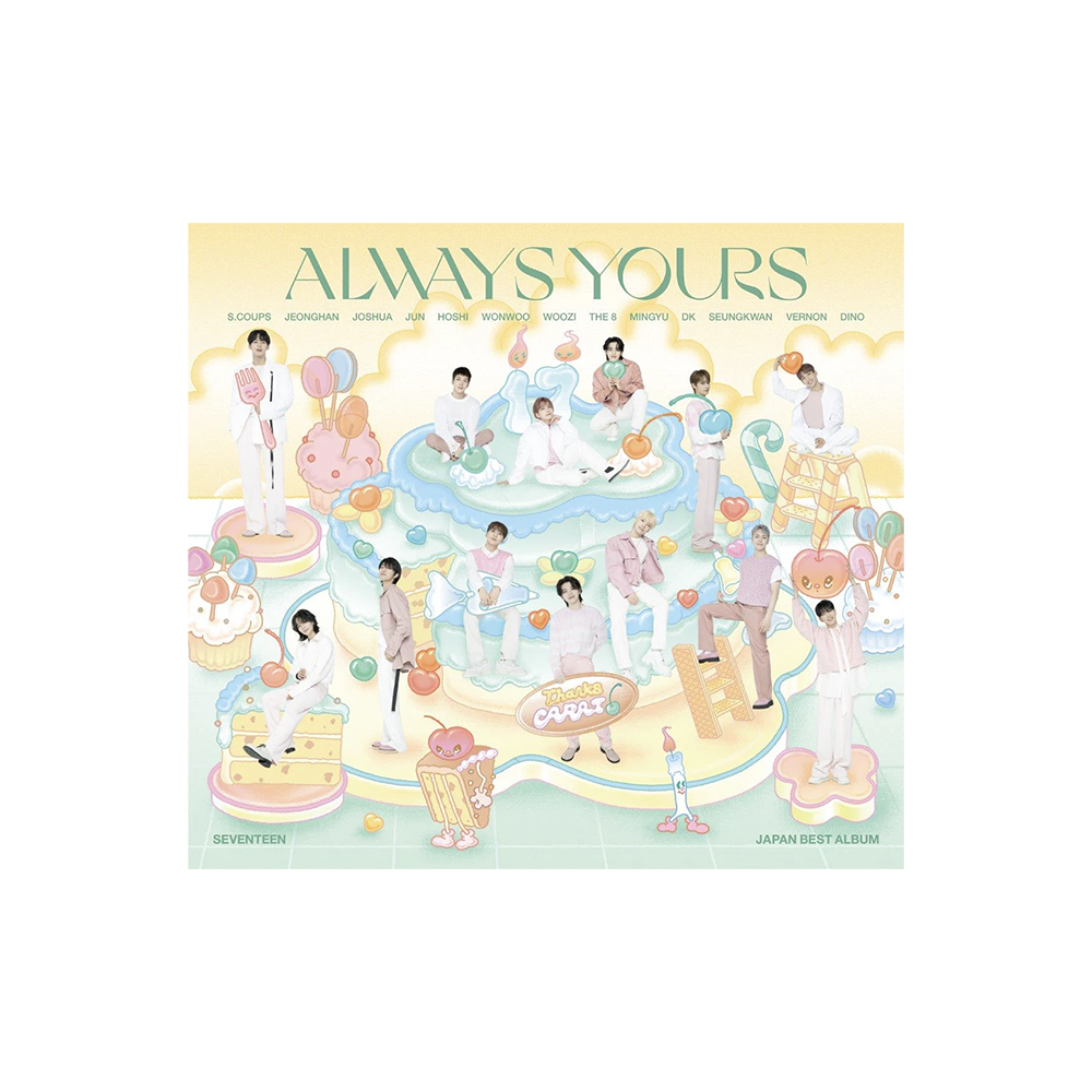 SEVENTEEN - JAPAN BEST ALBUM 'ALWAYS YOURS' (ÉDITION LIMITÉE C)