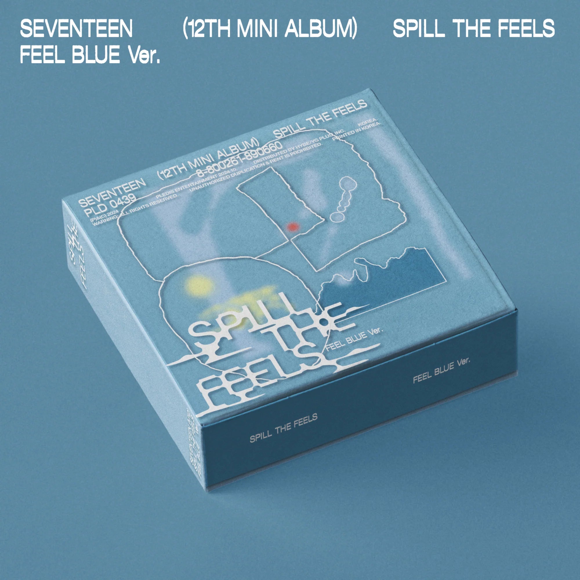 SEVENTEEN - 12TH MINI ALBUM 'SPILL THE FEELS' (FEEL BLUE VER.)