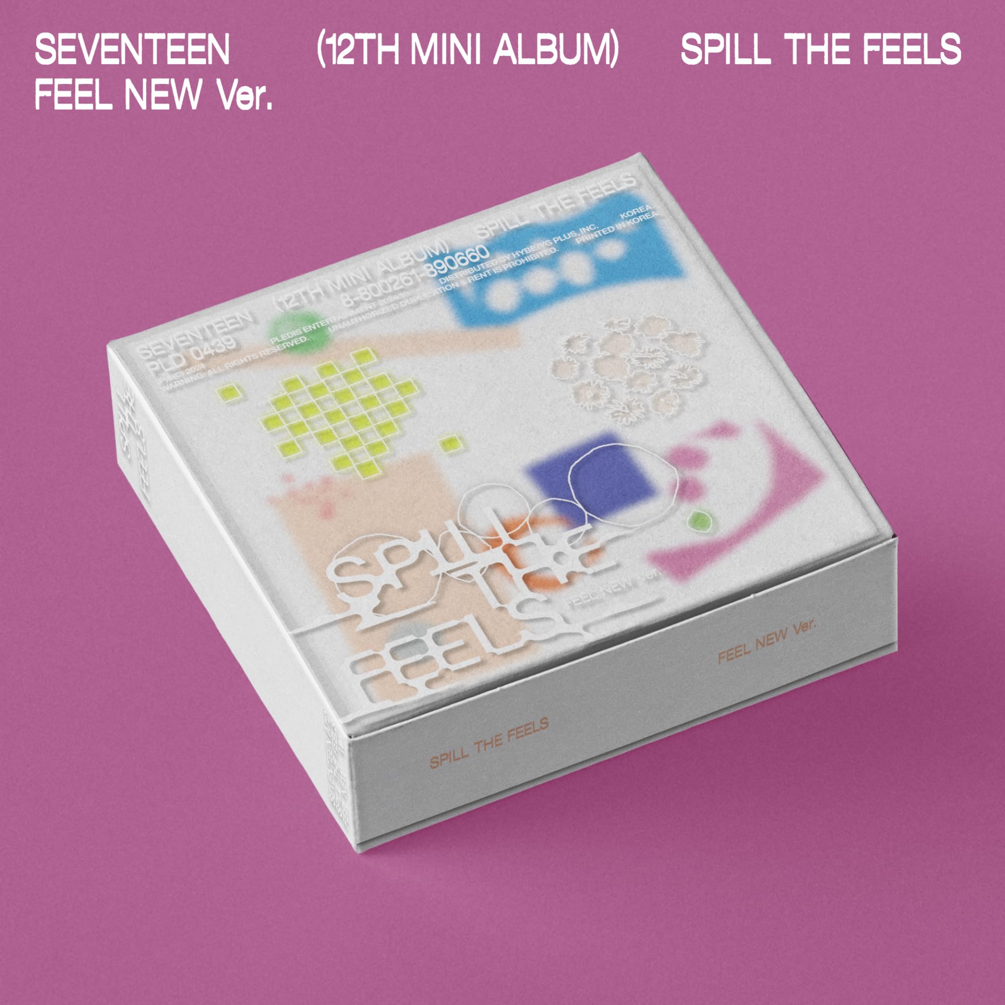 SEVENTEEN - 12TH MINI ALBUM 'SPILL THE FEELS' (FEEL NEW VER.)