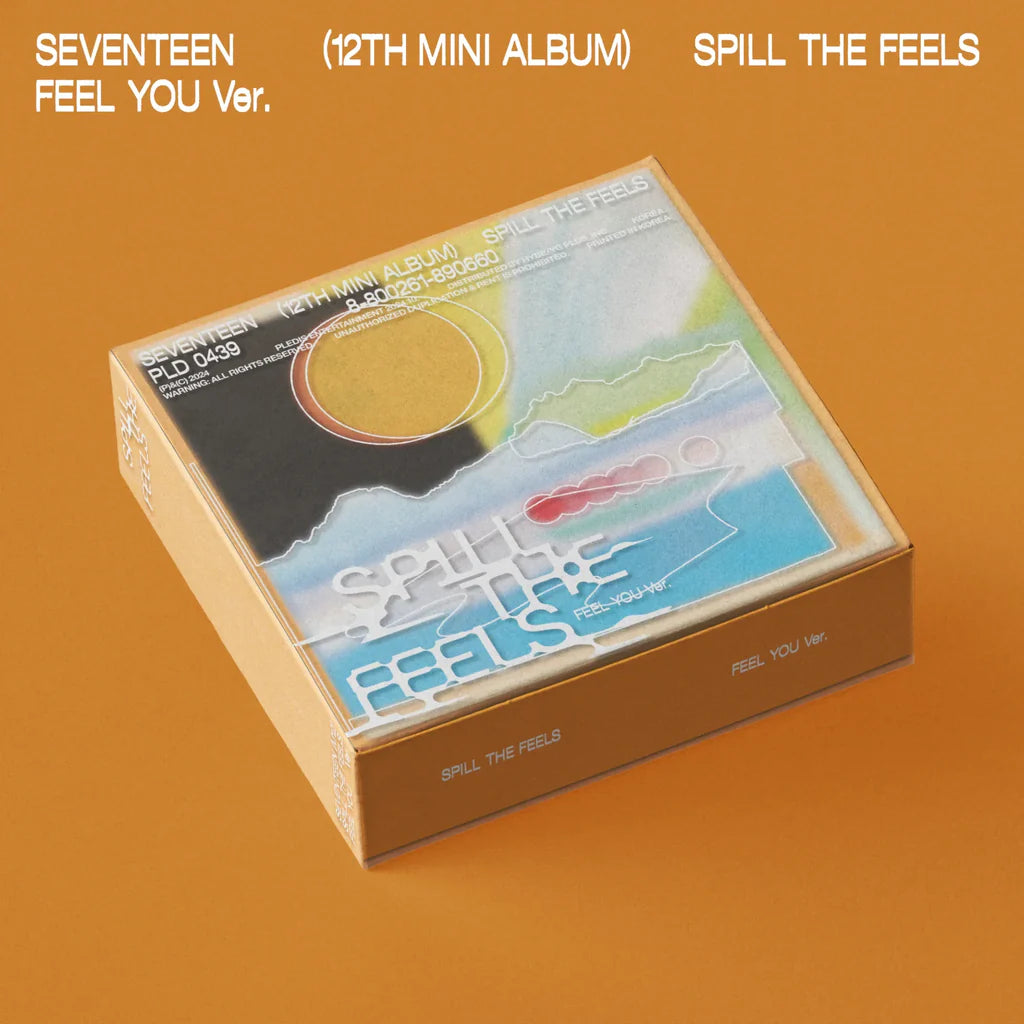 SEVENTEEN - 12TH MINI ALBUM 'SPILL THE FEELS' (FEEL YOU VER.)