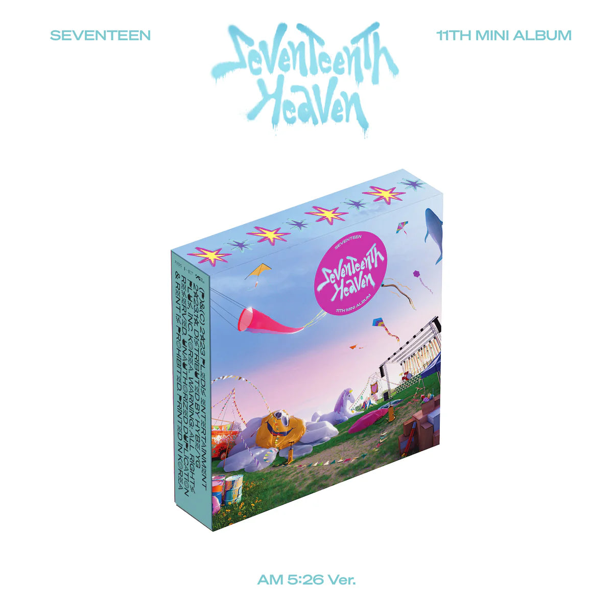 SEVENTEEN - 11TH MINI ALBUM 'SEVENTEENTH HEAVEN' (AM 5:26 VER.)
