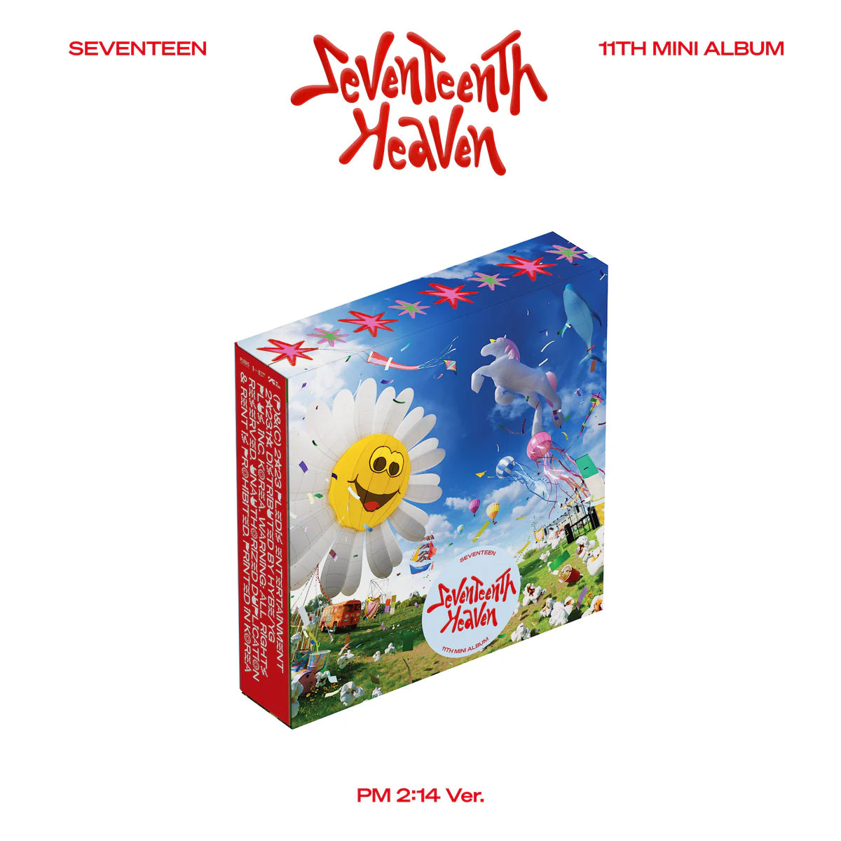 SEVENTEEN - 11TH MINI ALBUM 'SEVENTEENTH HEAVEN' (PM 2:14 VER.)