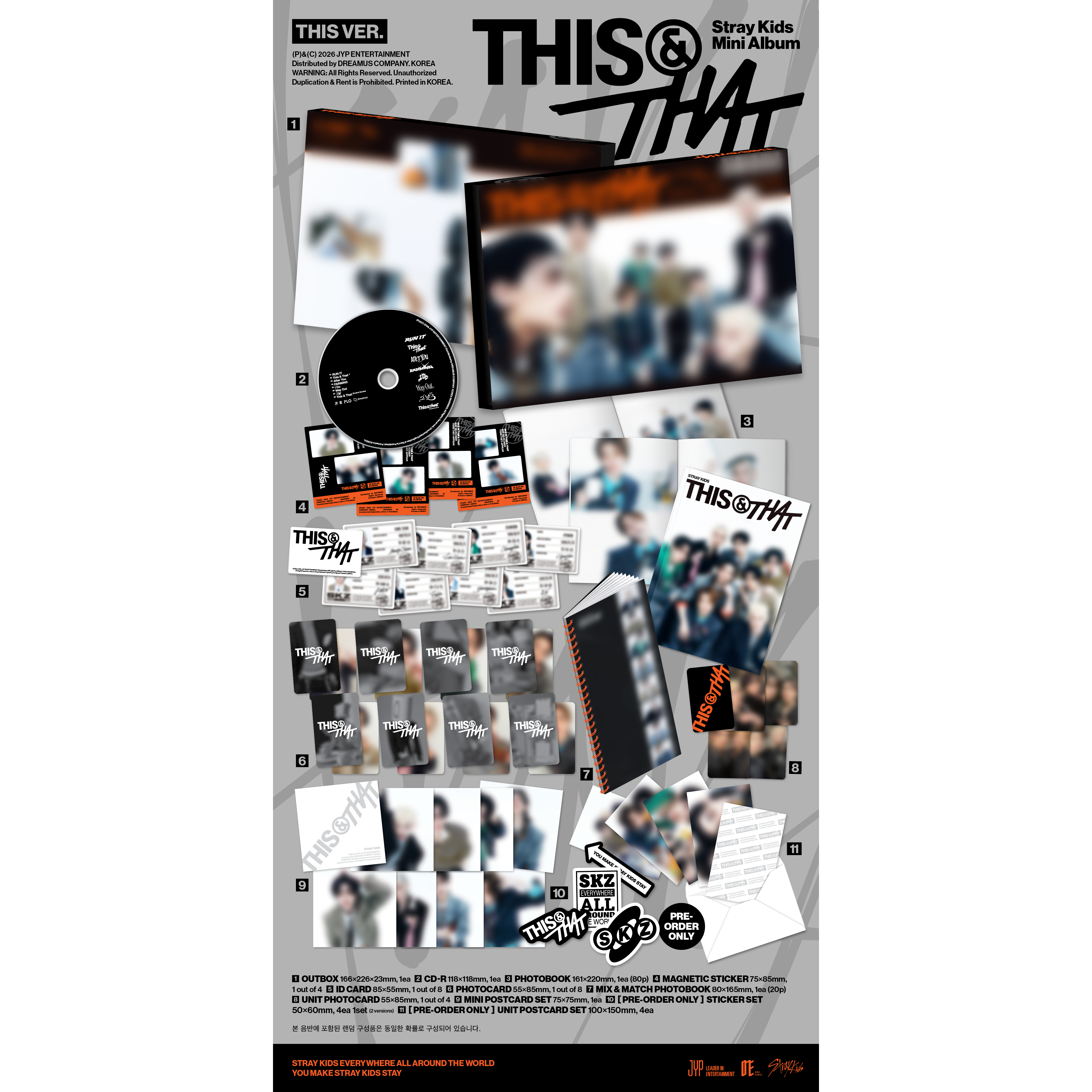 Stray Kids - THIS & THAT (THIS VER.)