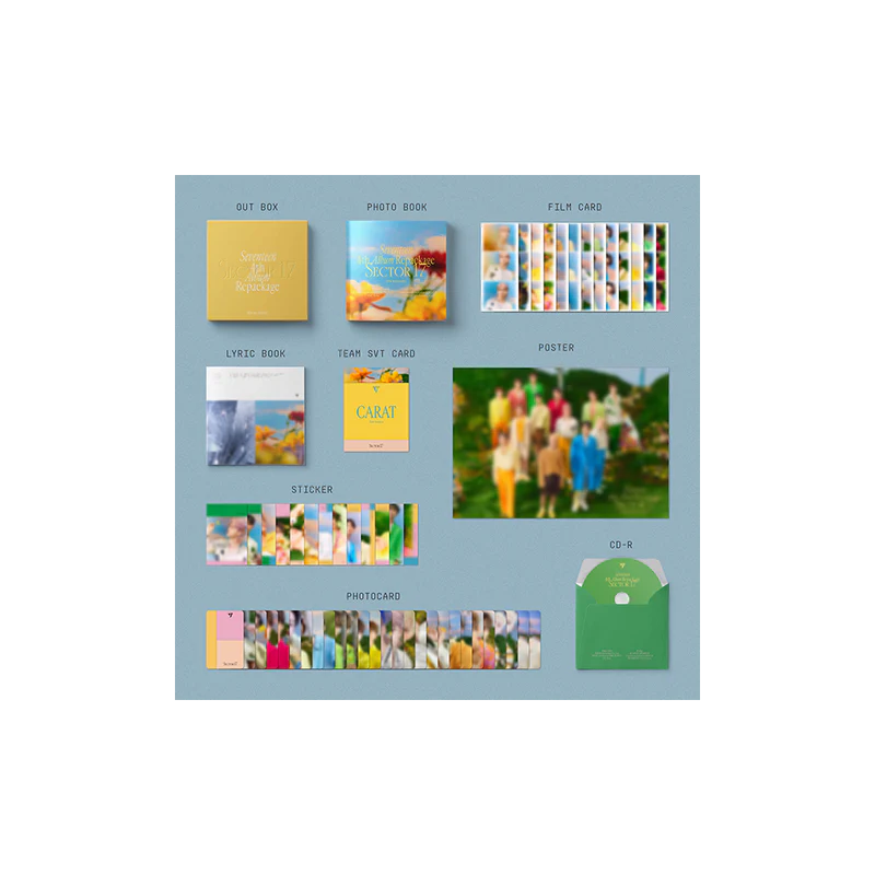 SEVENTEEN - 4th Album Repackage ‘SECTOR 17’ (New Beginning Ver.)