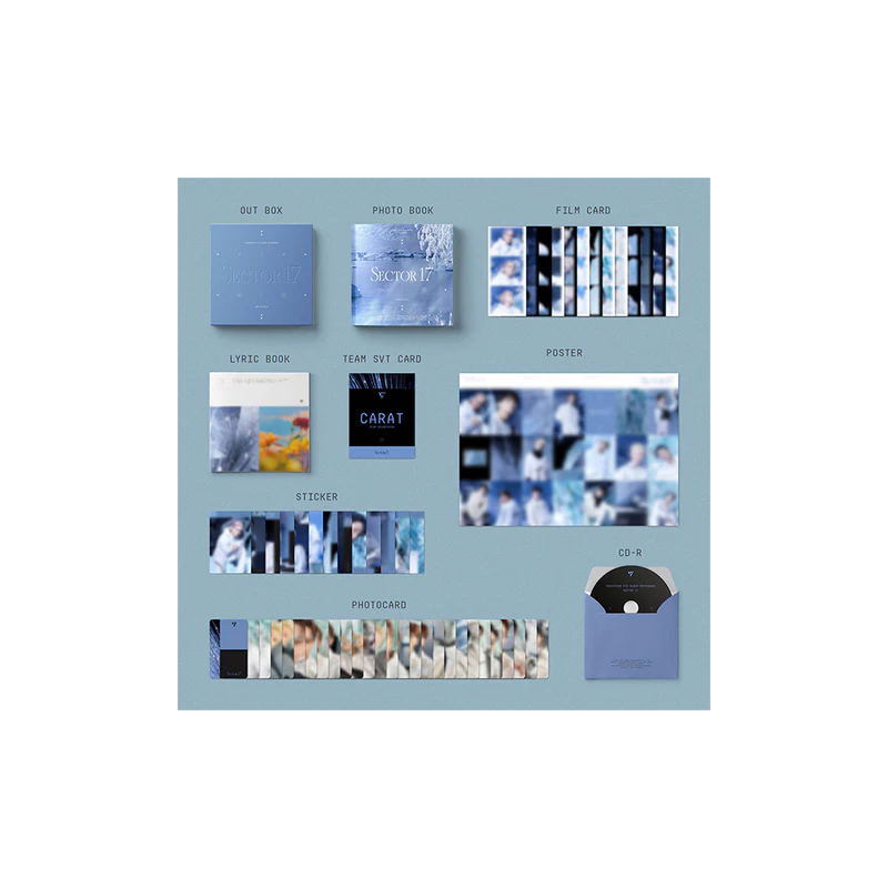 SEVENTEEN - 4th Album Repackage ‘SECTOR 17’ (New Heights Ver.)