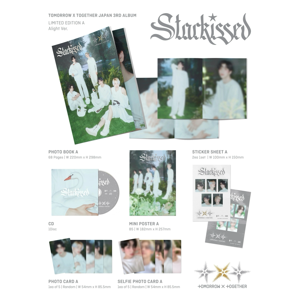 TOMORROW X TOGETHER - Starkissed Limited Edition A (Alight Version) - CD + Goodies
