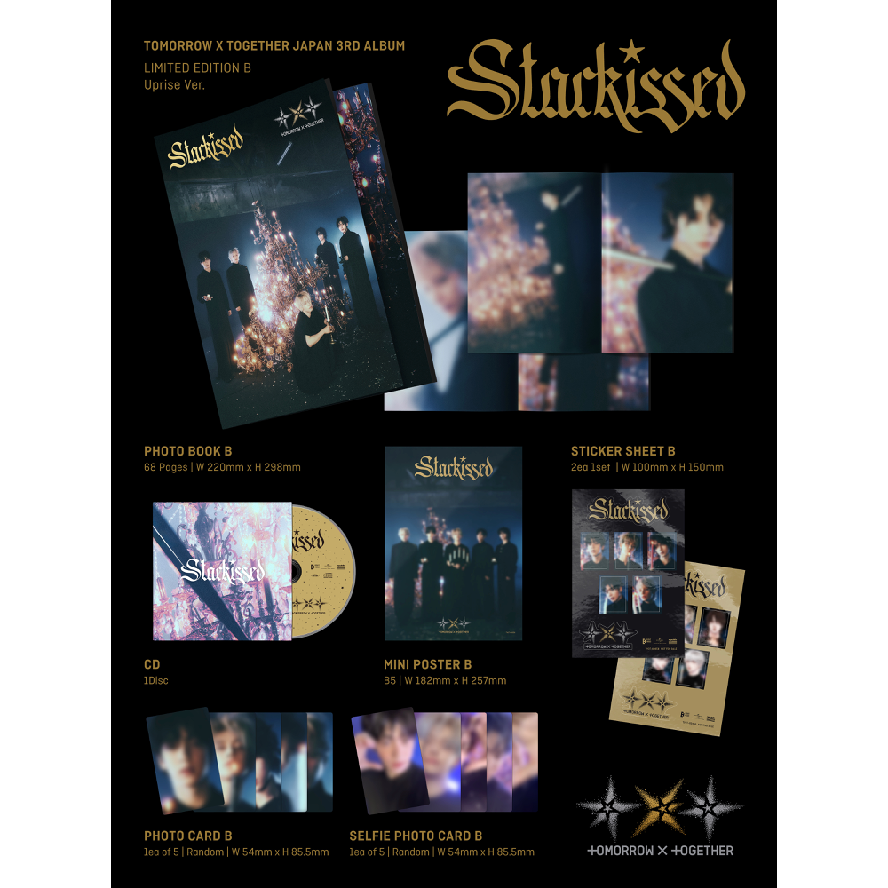 TOMORROW X TOGETHER - Starkissed Limited Edition B (Uprise Version) - CD + Goodies