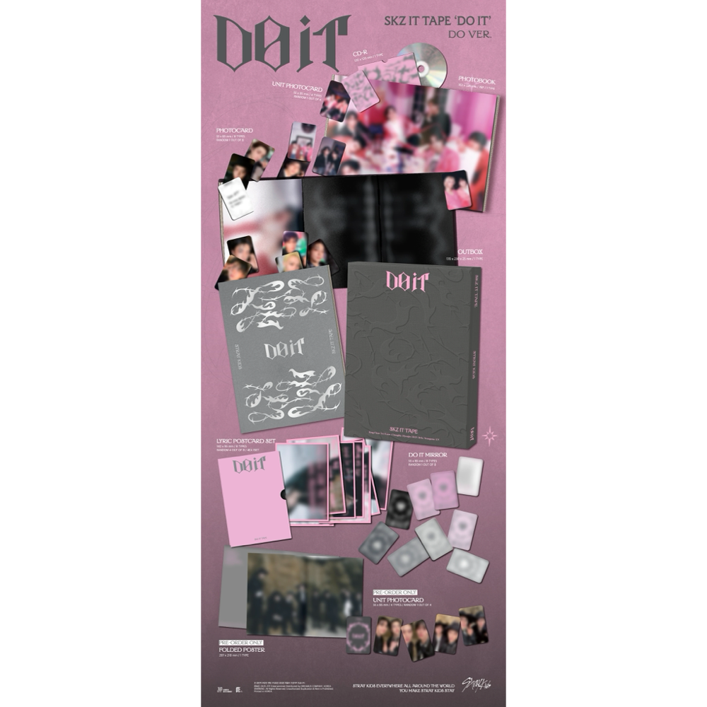 Stray Kids - SKZ IT TAPE 'DO IT' (DO Version) - Coffret CD Limité
