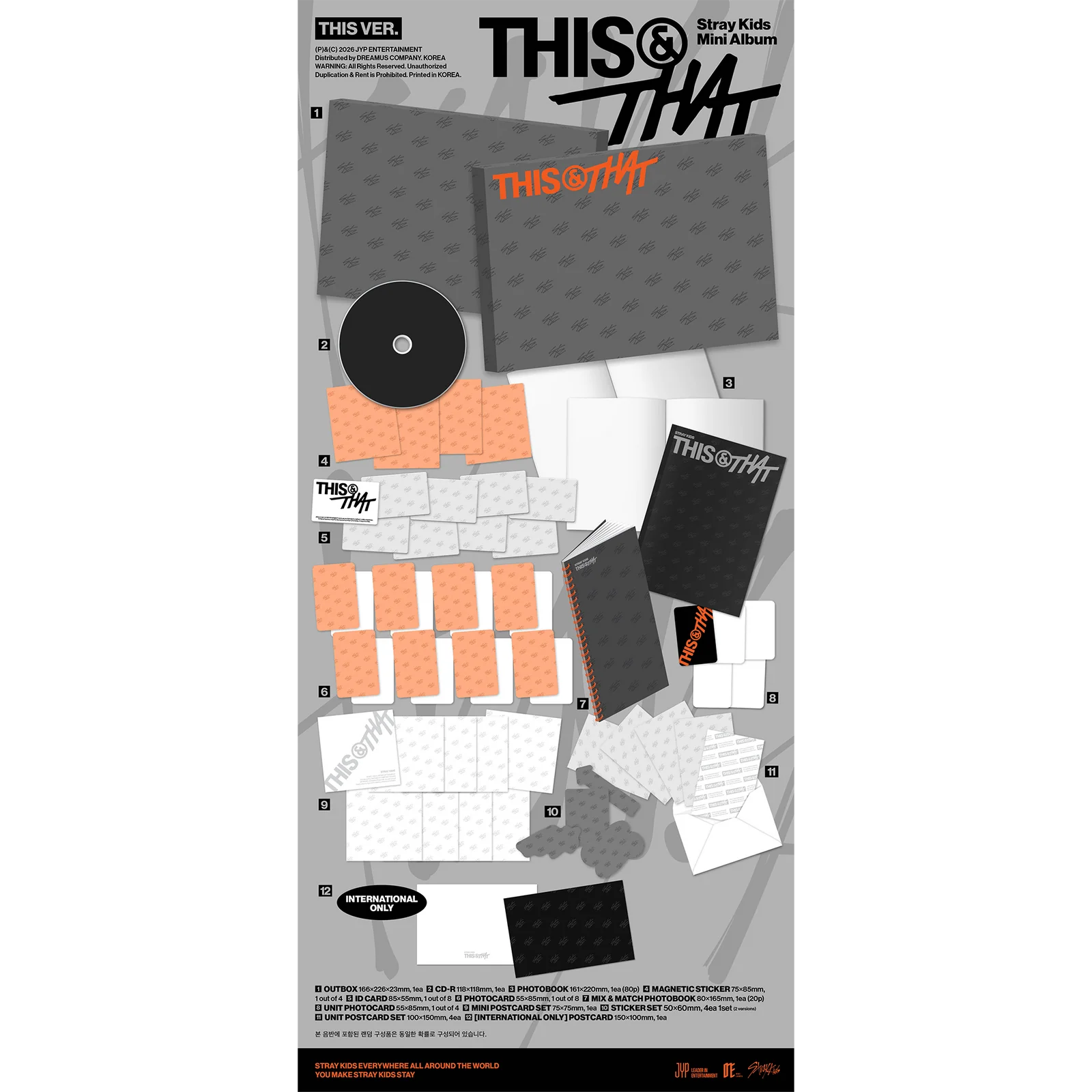 Stray Kids - THIS & THAT (THIS VER.)