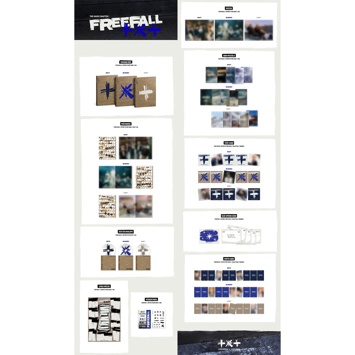 TOMORROW X TOGETHER - The Name Chapter: FREEFALL (MELANCHOLY Ver.)