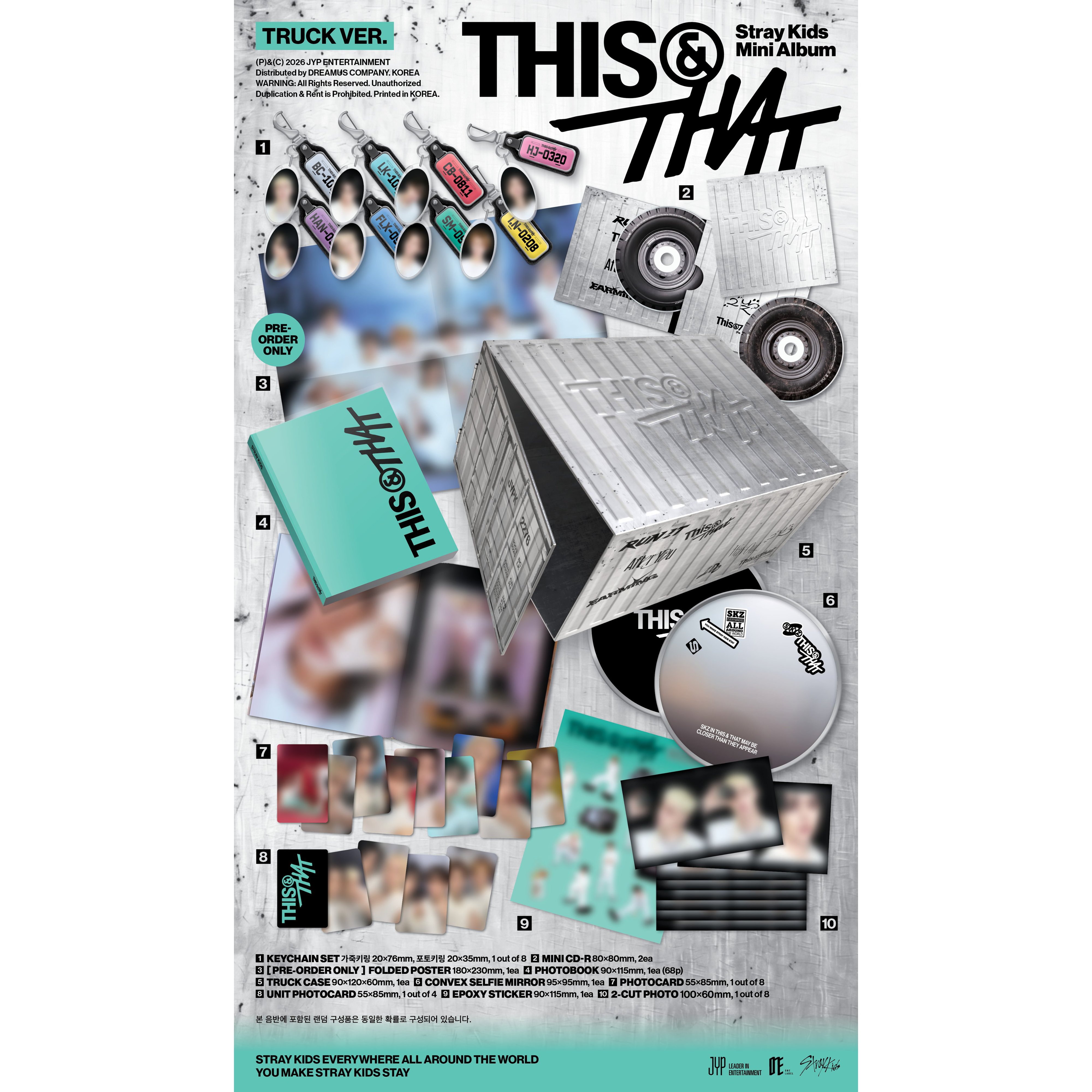 Stray Kids - THIS & THAT (TRUCK VER.)