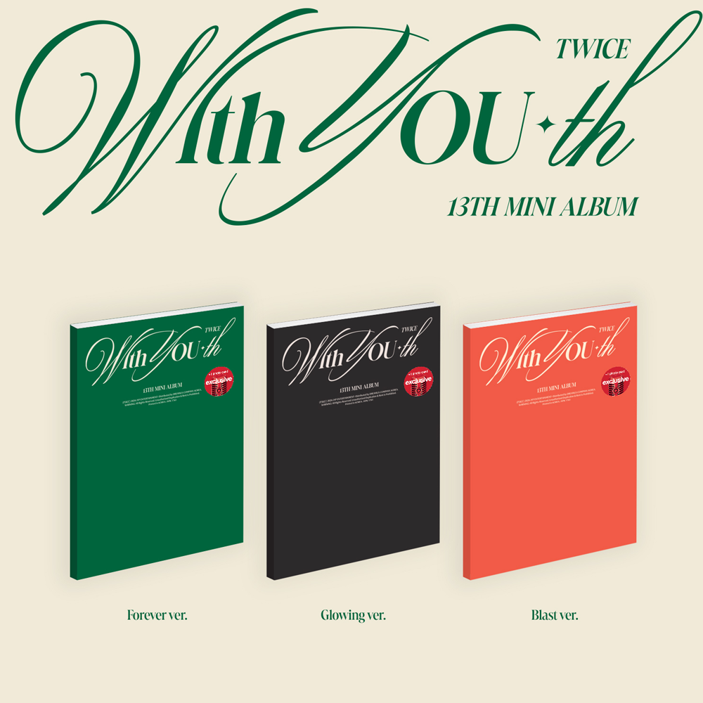TWICE - With YOU-th (Exclusive ver.) - CD + Goodies
