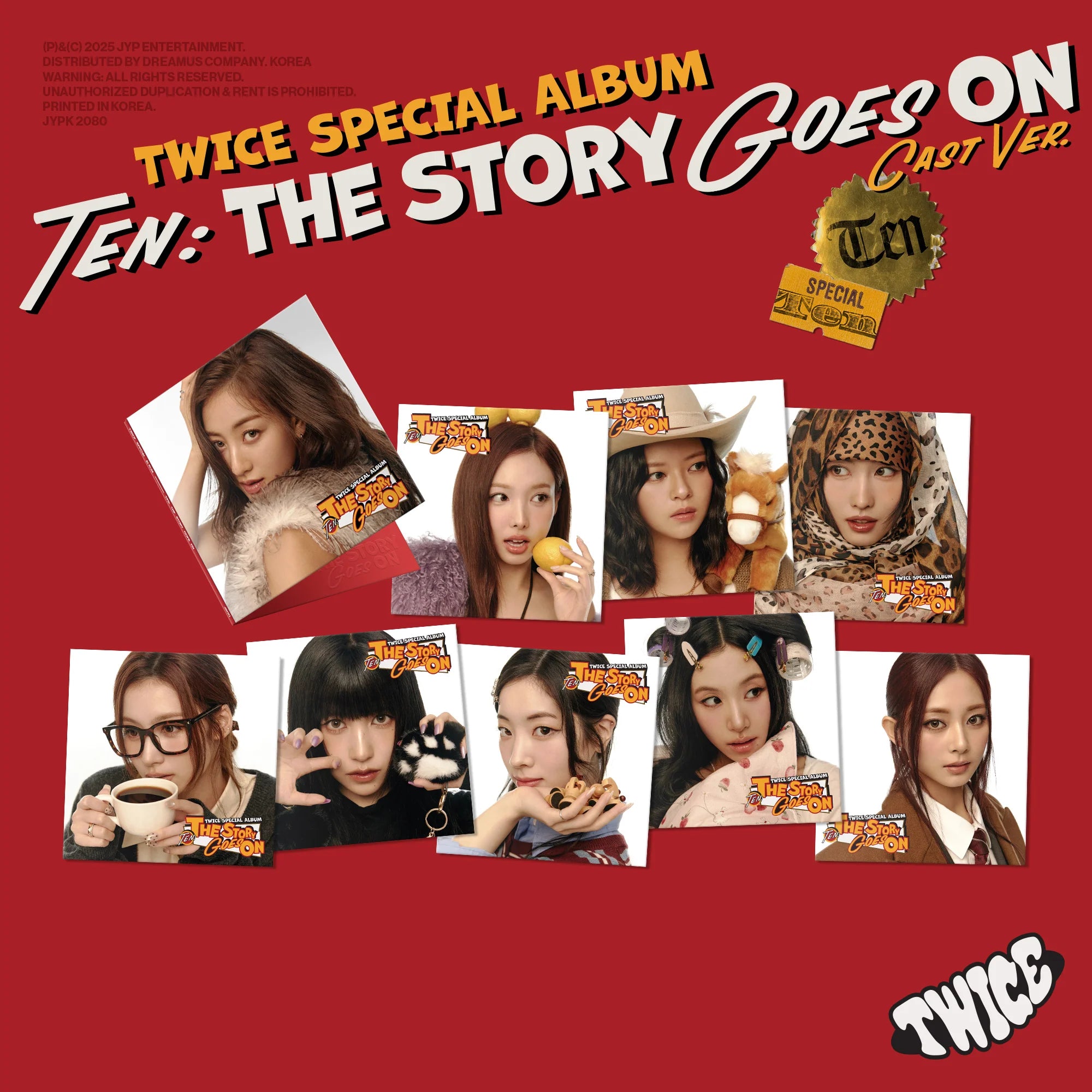 TWICE - TEN: The Story Goes On (Cast Ver.)