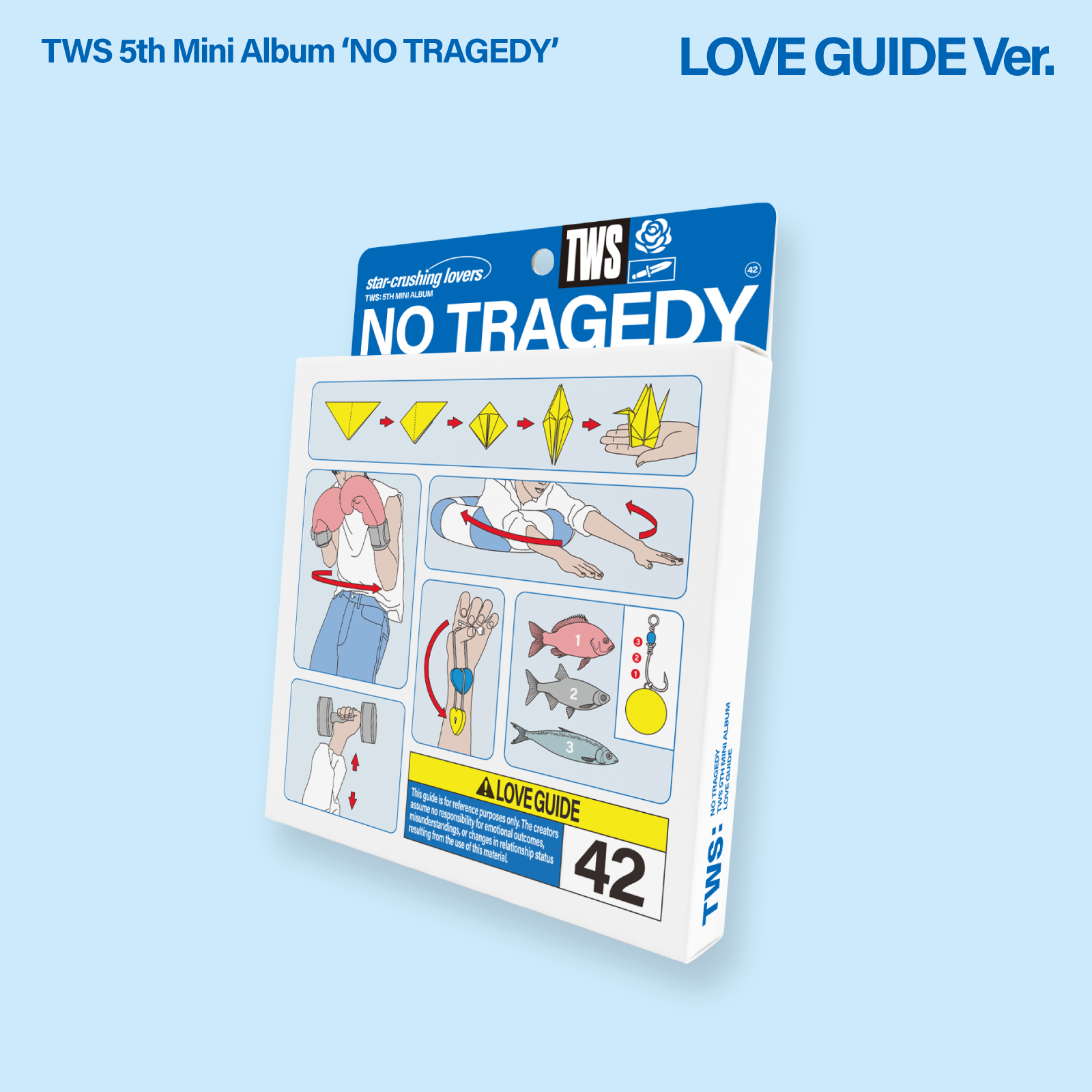 TWS - 5th Mini Album 'NO TRAGEDY' (LOVE GUIDE Ver.)