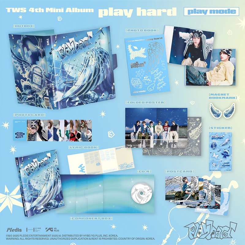 TWS - 4th Mini Album ‘play hard’ (play mode)