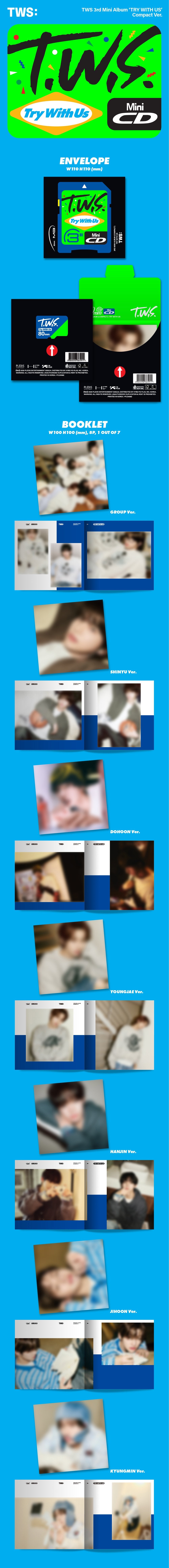 TWS - 3rd Mini Album ‘TRY WITH US’ (Compact Ver.)