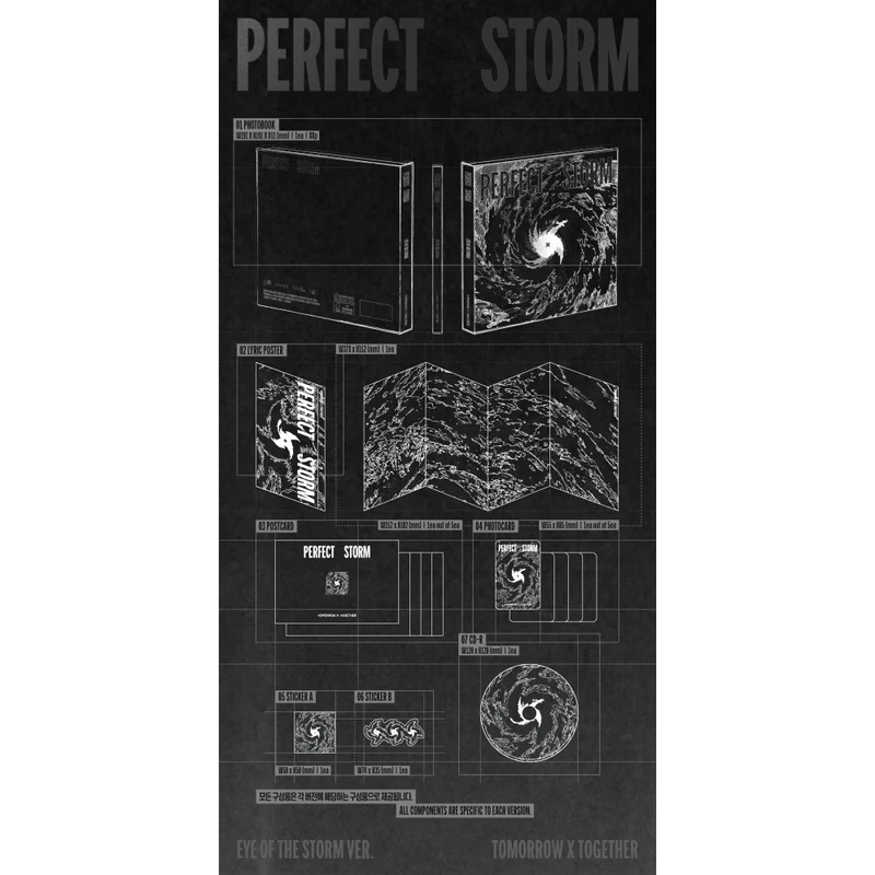 TOMORROW x TOGETHER - PERFECT STORM (EYE OF THE STORM Ver.)