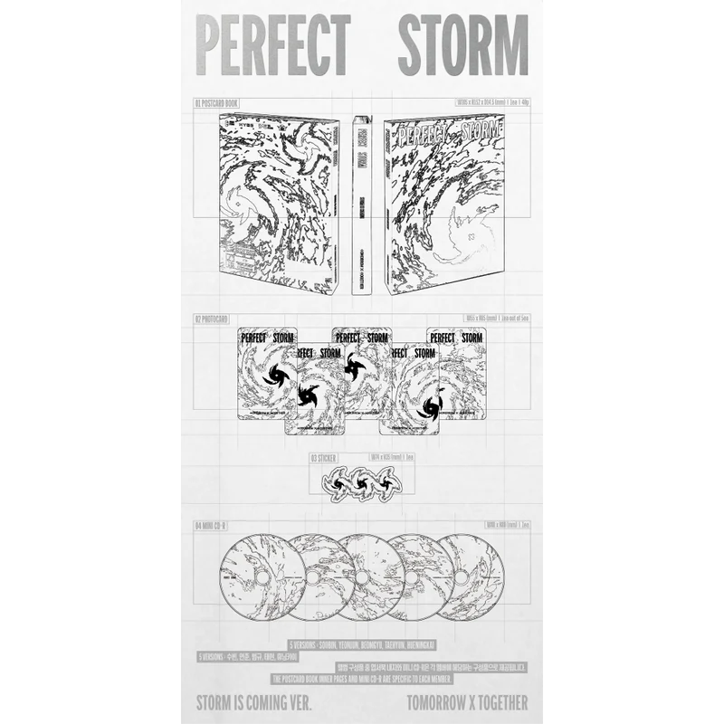 TOMORROW x TOGETHER - PERFECT STORM (STORM IS COMING Ver.)