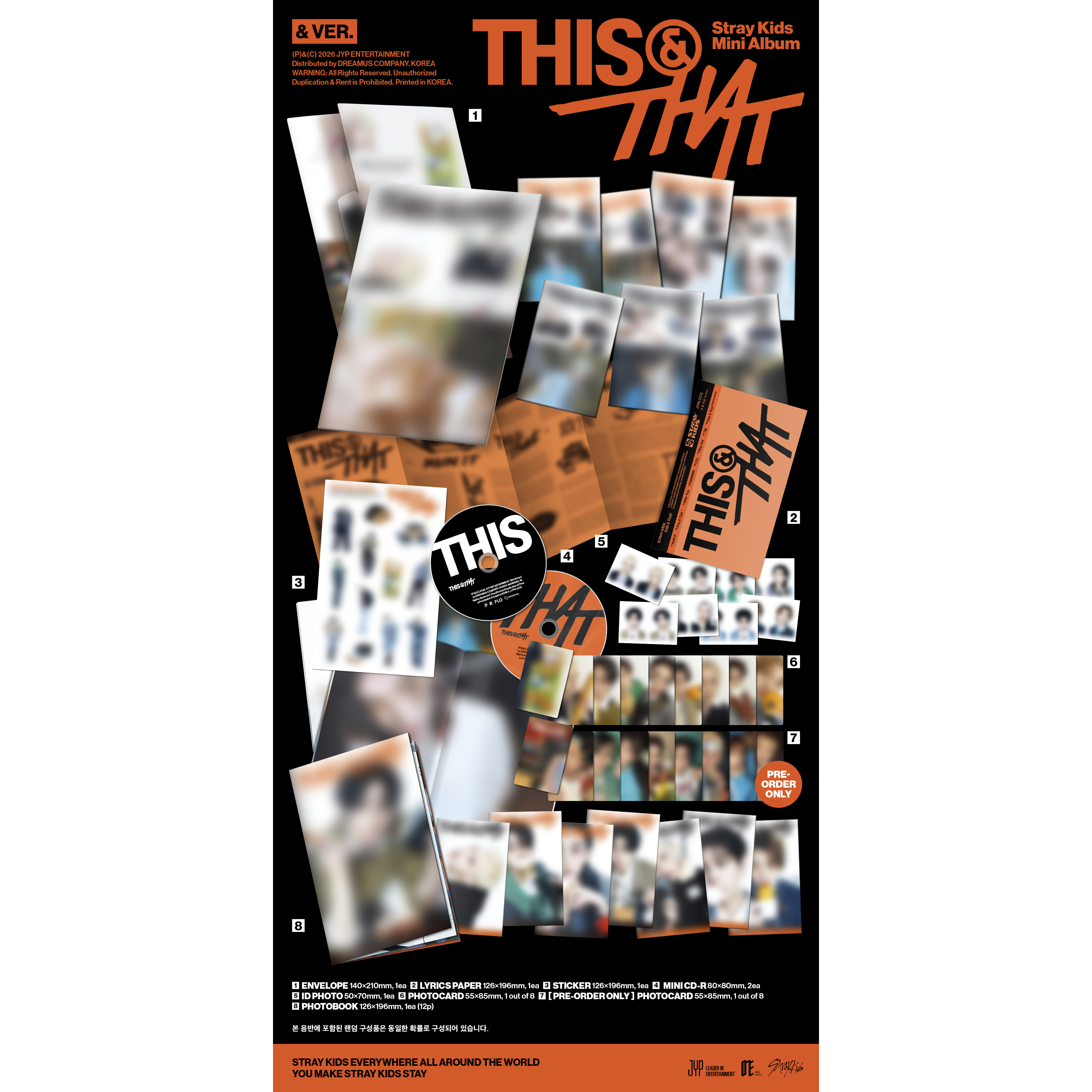 Stray Kids - THIS & THAT (& VER.)