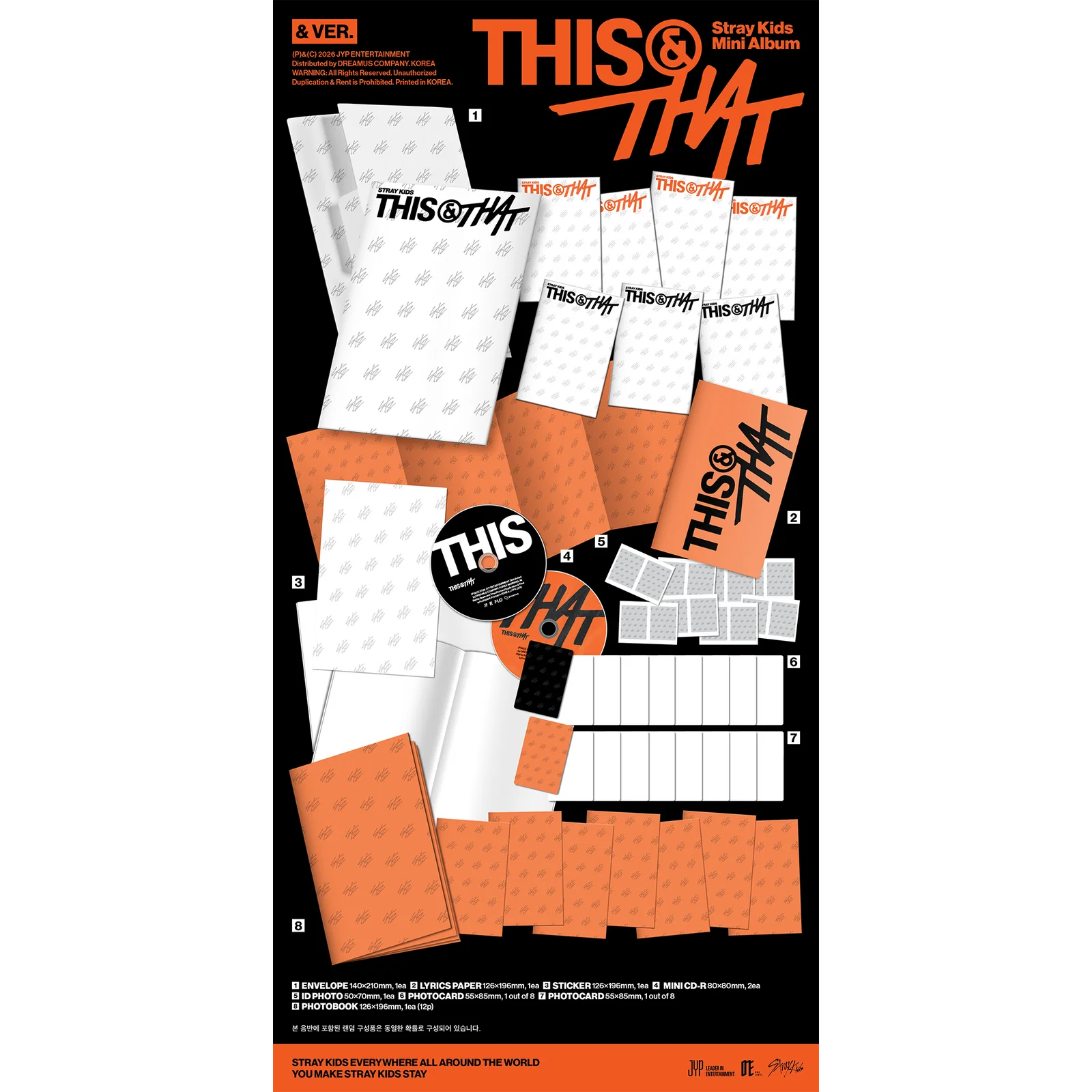 Stray Kids - THIS & THAT (& VER.)