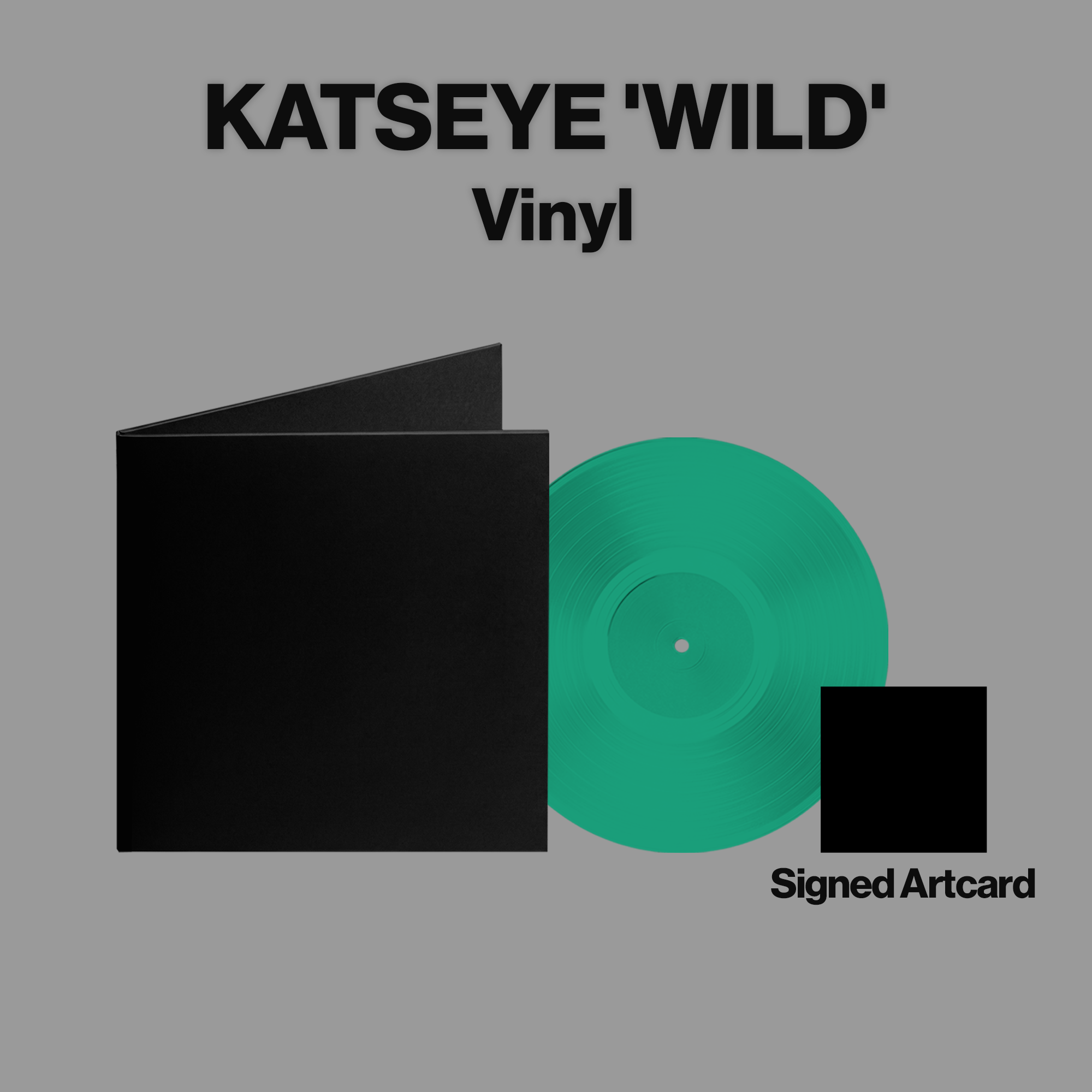 KATSEYE - WILD - Vinyle + Artcard dédicacée
