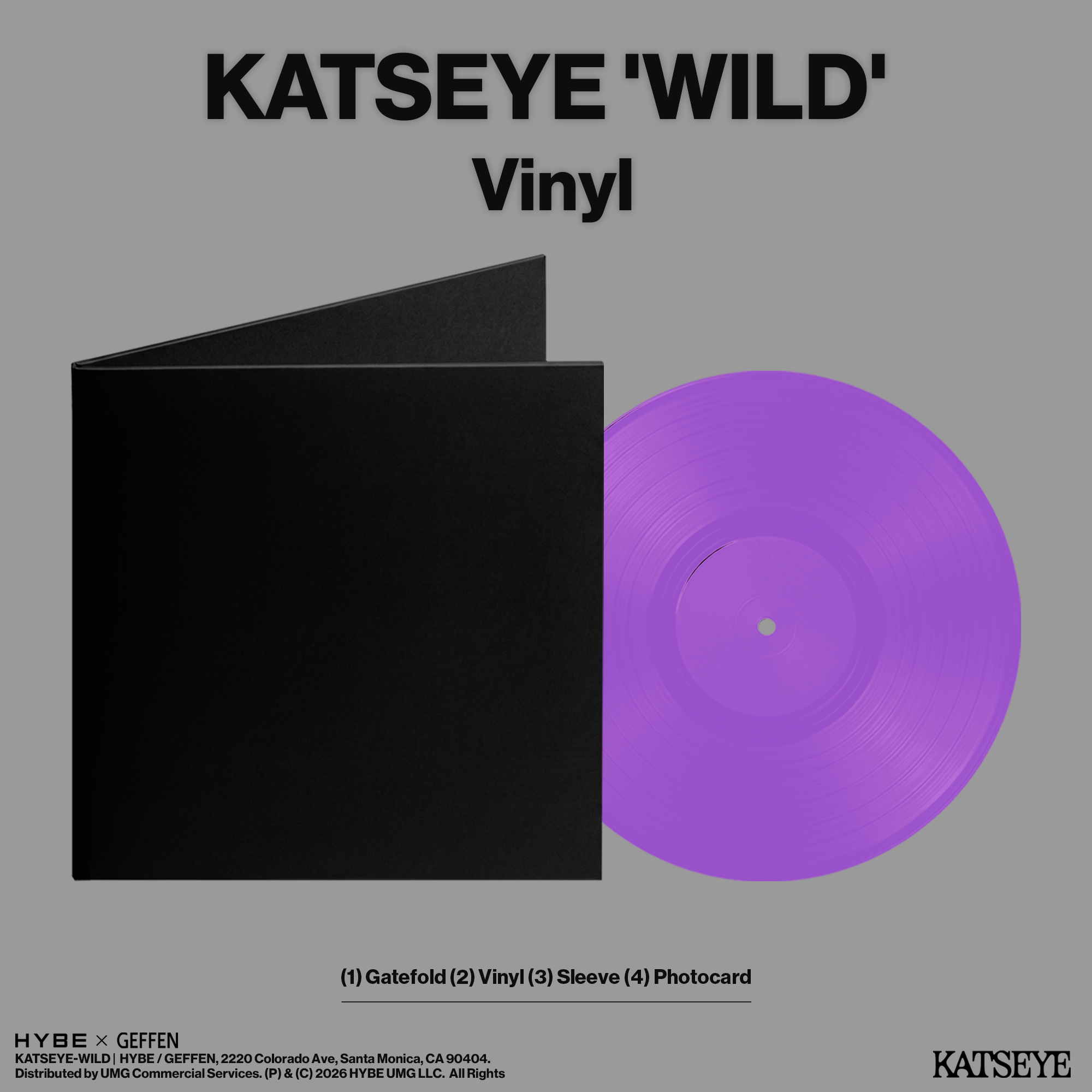KATSEYE - WILD - Vinyle Exclusivité store