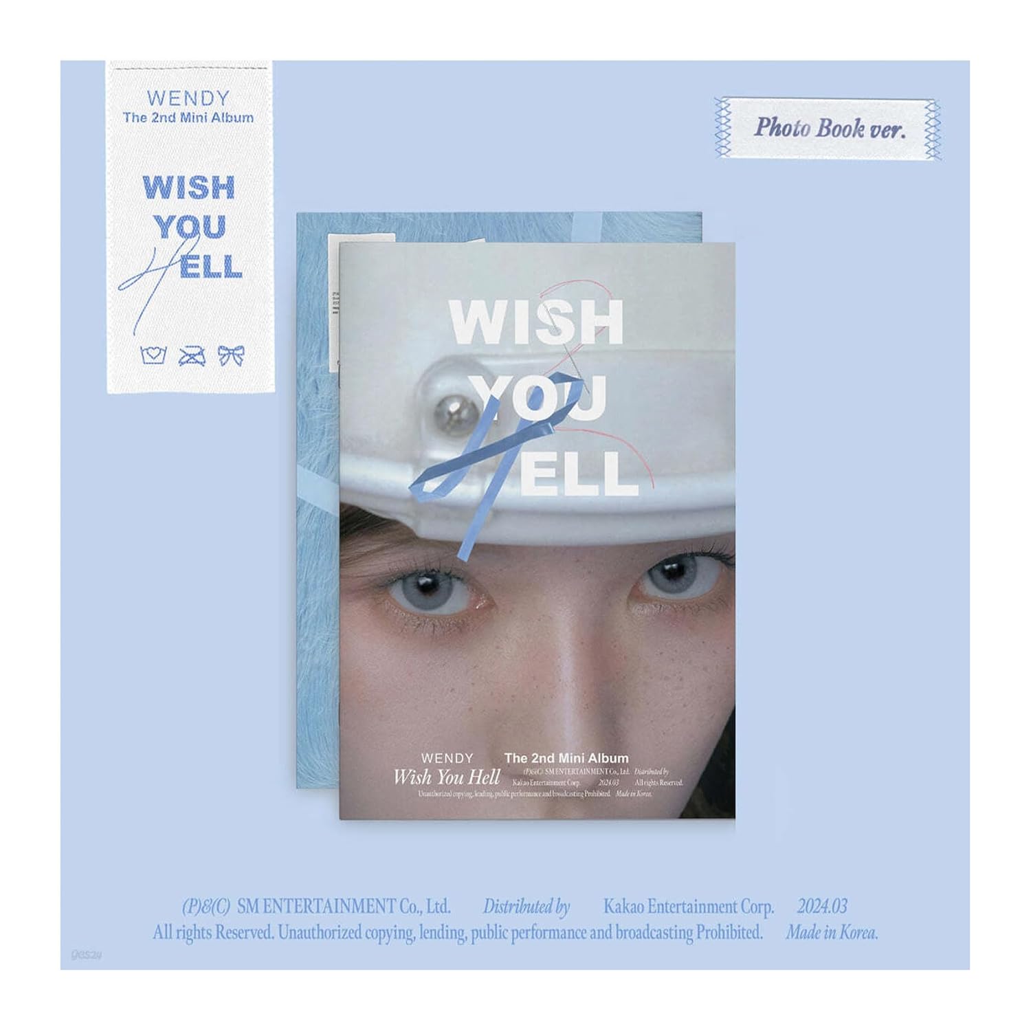 WENDY - The 2nd Mini Album 'Wish You Hell' (Photobook Ver.)
