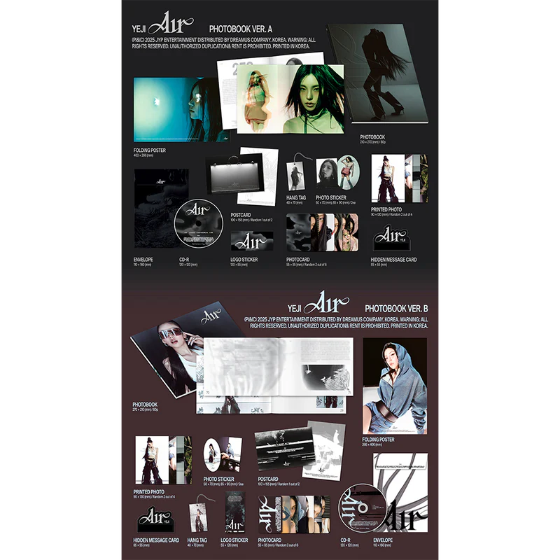 Yeji - Air (Photobook Ver. B)