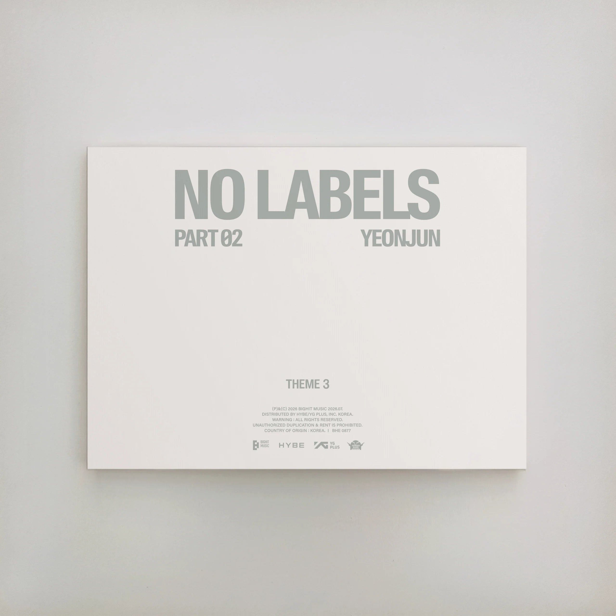 YEONJUN (TXT) - NO LABELS: PART 02 (THEME 3)