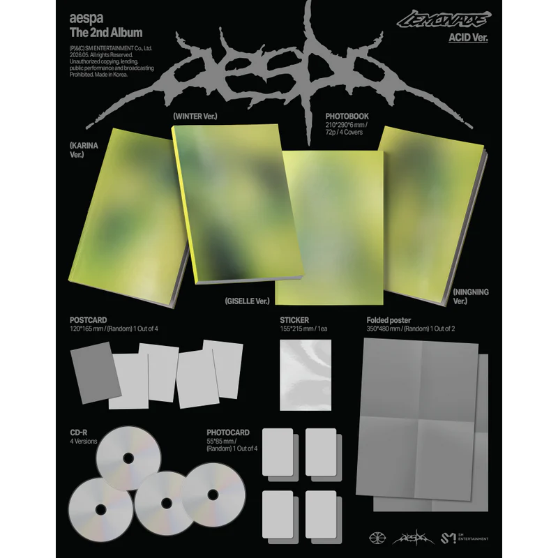 aespa - The 2nd Album ‘LEMONADE’ (ACID Ver.)