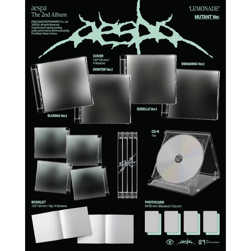 aespa - The 2nd Album ‘LEMONADE’ (MUTANT Ver.)
