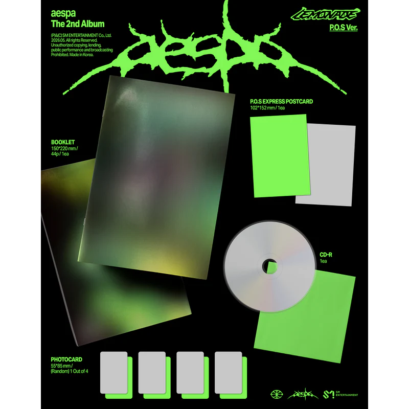 aespa - The 2nd Album ‘LEMONADE’ (P.O.S. Ver.)