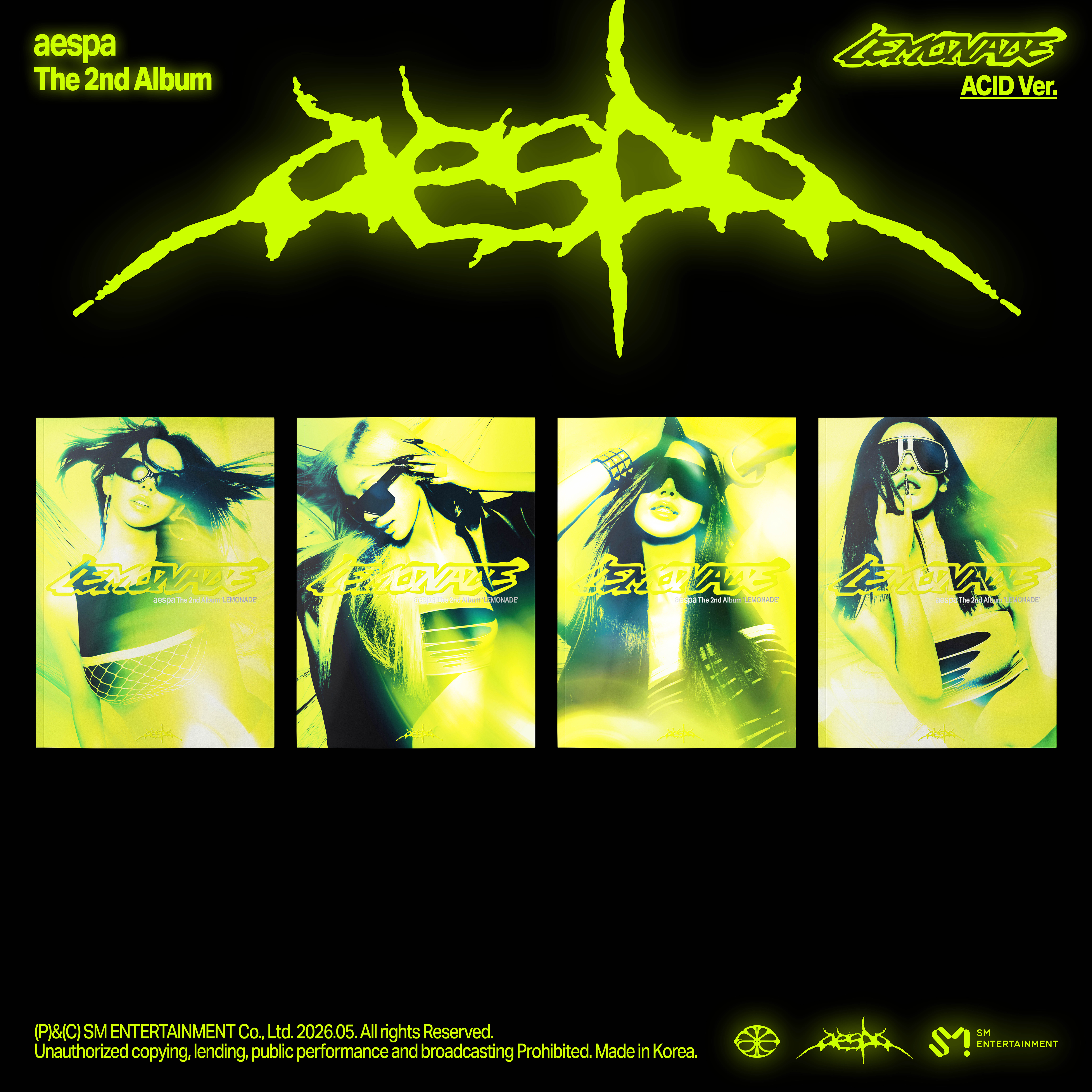 aespa - The 2nd Album ‘LEMONADE’ (ACID Ver.)