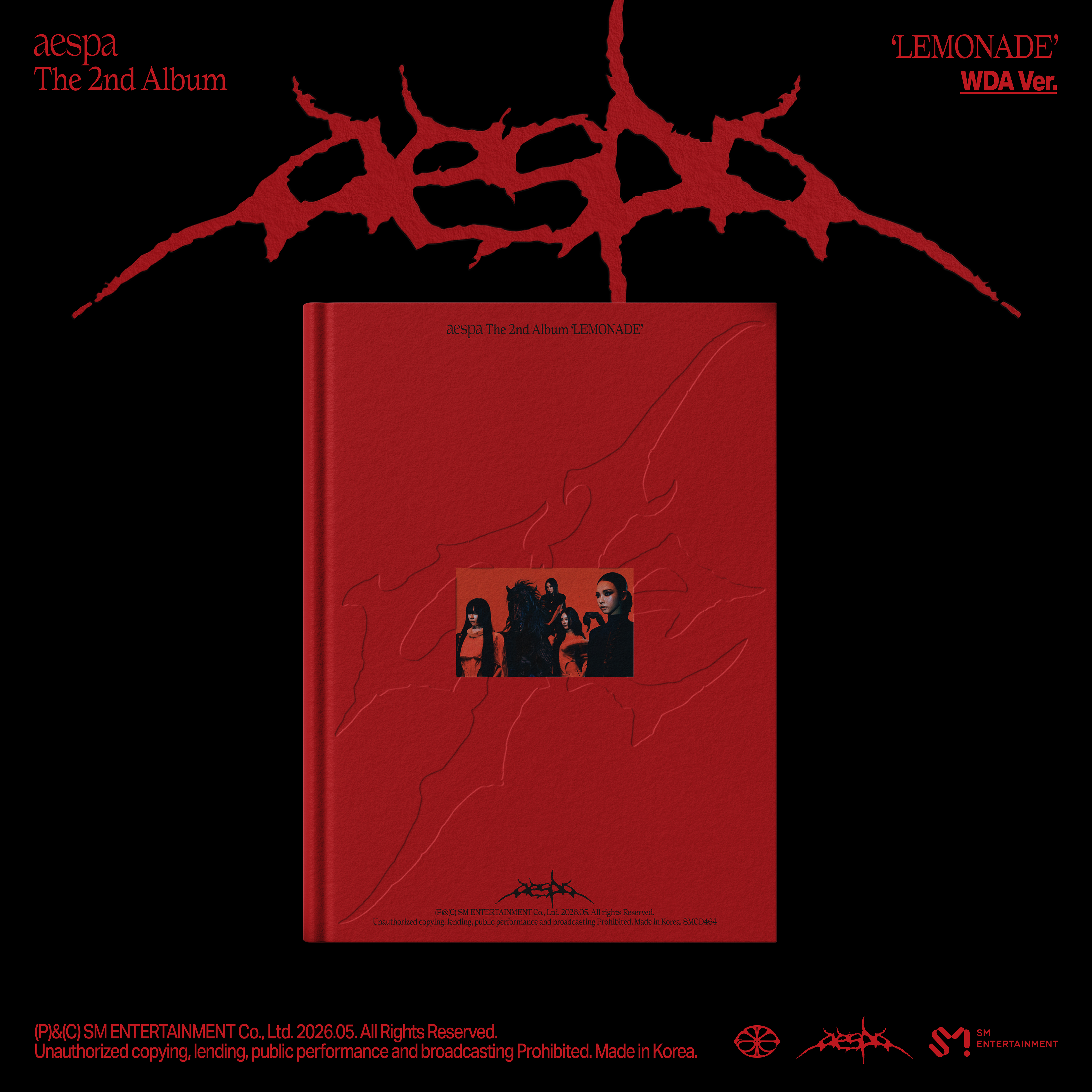 aespa - The 2nd Album ‘LEMONADE’ (WDA Ver.)