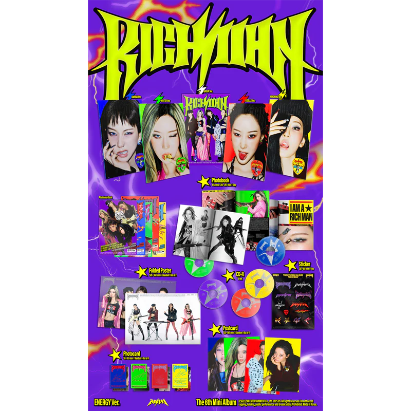 aespa - The 6th Mini Album 'Rich Man' (ENERGY Ver.)