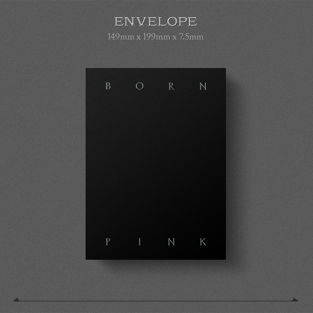 BLACKPINK - BORN PINK - Box Edition complète noire