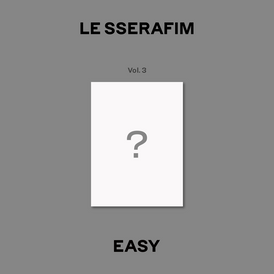LE SSERAFIM - 3rd Mini Album 'EASY' (Vol. 3) - CD + Goodies