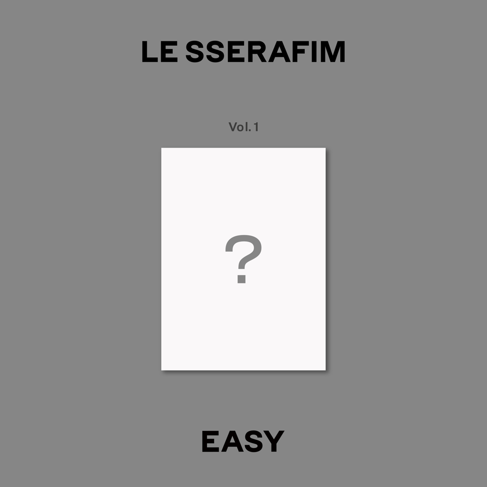 LE SSERAFIM - 3rd Mini Album 'EASY' (Vol. 1) - CD + Goodies