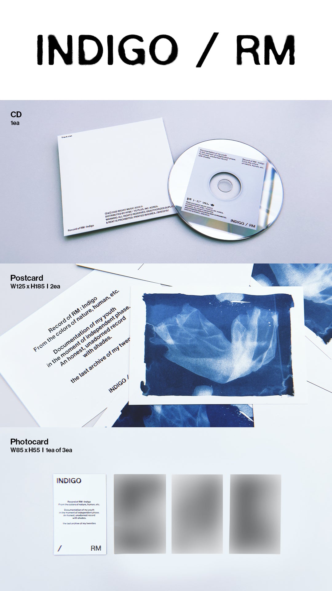 RM - Indigo - Book CD Edition