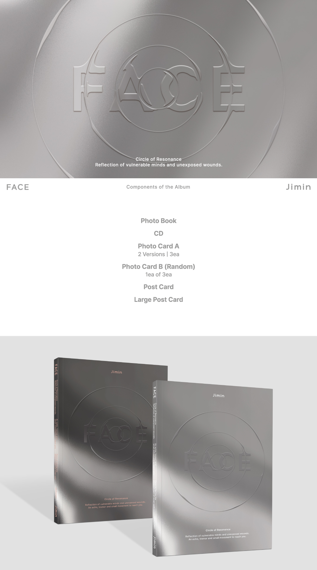 JIMIN (BTS) - FACE - (Undefinable Face)