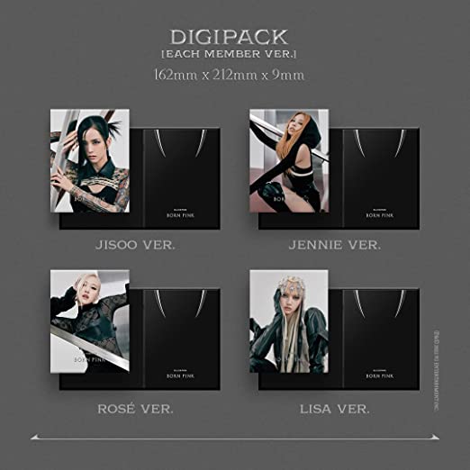 BLACKPINK - BORN PINK - Édition Digipack Rosé