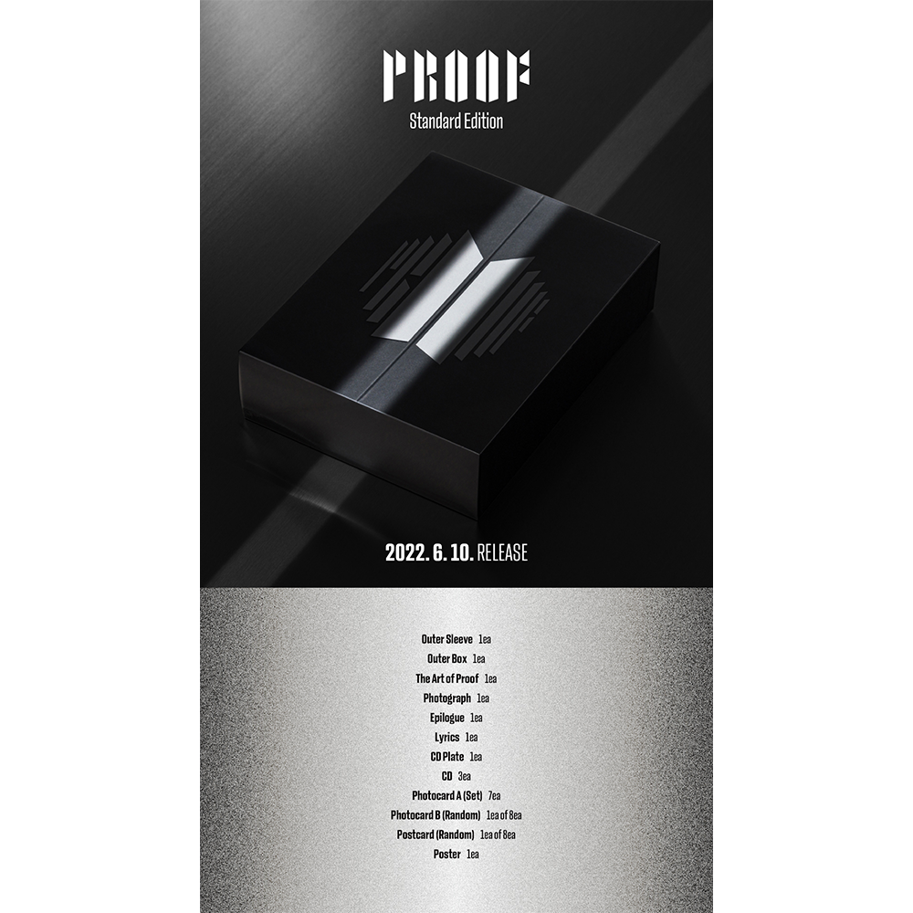 BTS - Proof - Coffret standard edition